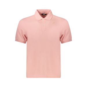 K-WAY POLO SHORT SLEEVE MEN PINK