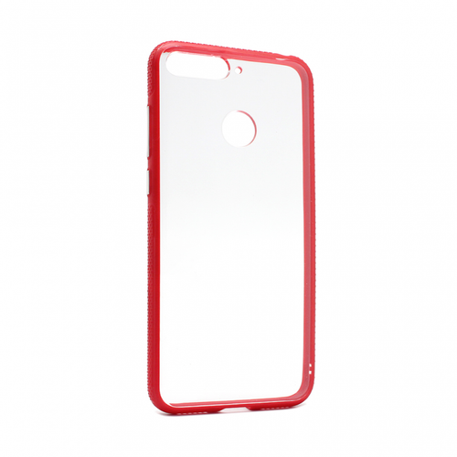 Torbica Clear Cover za Huawei Y6 Prime 2018 crvena slika 1