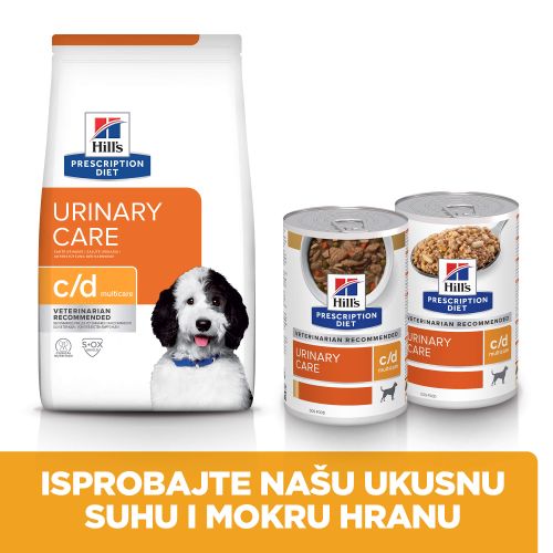 Hill's Prescription Diet c/d Multicare Urinary Care Hrana za Pse s Piletinom, 4 kg slika 8