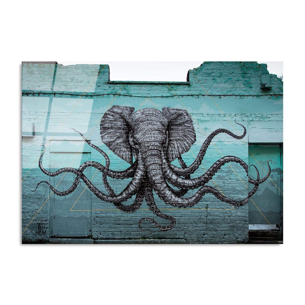 Dekorativna Slika na Kaljenom Staklu UV-055, 70 x 100 cm, Višebojna slika 5
