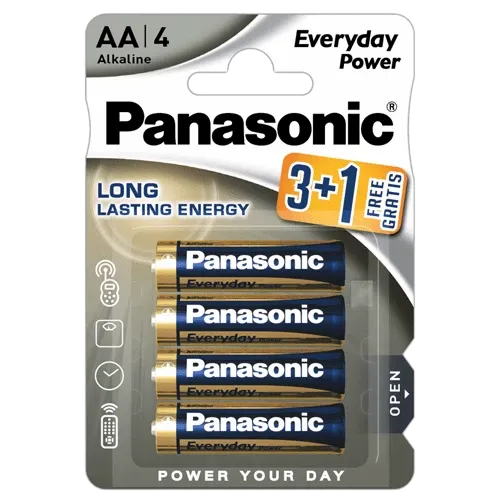 Panasonic baterije LR6EPS/4BP-AA Alkaline Every 4 komada slika 1