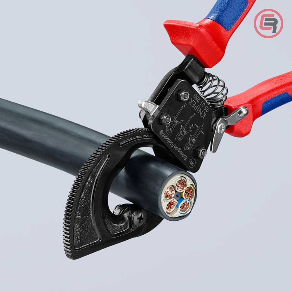 Knipex Škare Makaze 250mm Za Kablove fi 32mm / 240mm2 - 95 31 250 slika 4