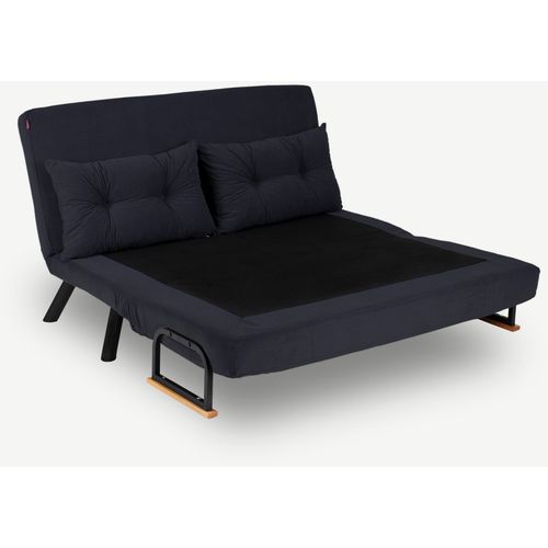 Atelier Del Sofa Dvosjed na razvlačenje, Crno, Sando 2-Seater - Black slika 3