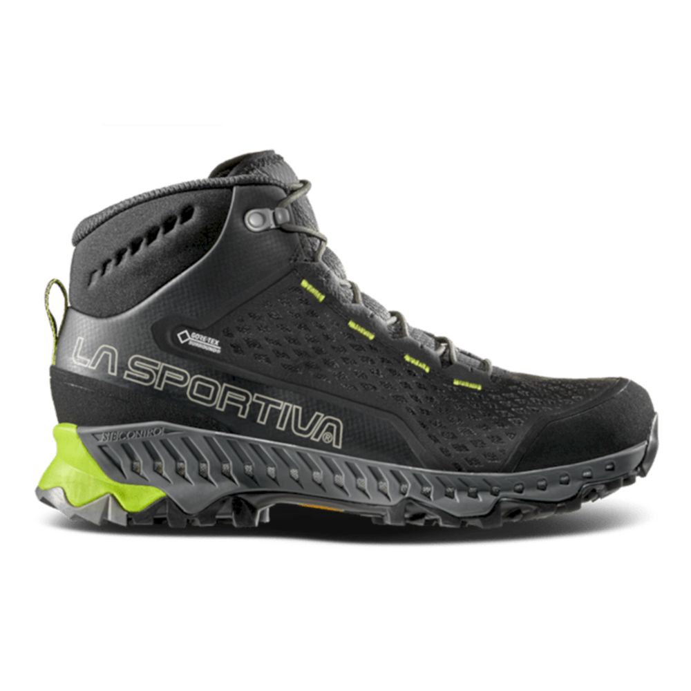 La Sportiva Muške gležnjerice Stream GTX, Carbon/Apple Green slika 1