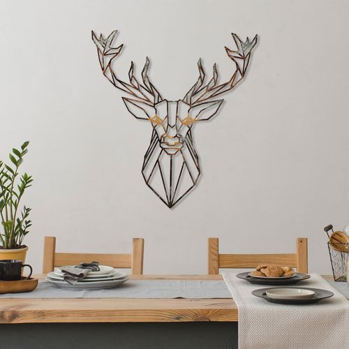 Wallity Metalna zidna dekoracija, Deer - 1 slika 3