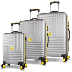 Set Kofera 8098 Sivi (3 Komada)