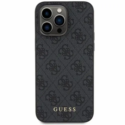 Originalna GUESS Hardcase GUHCP15XG4GFGR futrola za iPhone 15 PRO MAX (4G metalni logo / siva) slika 5