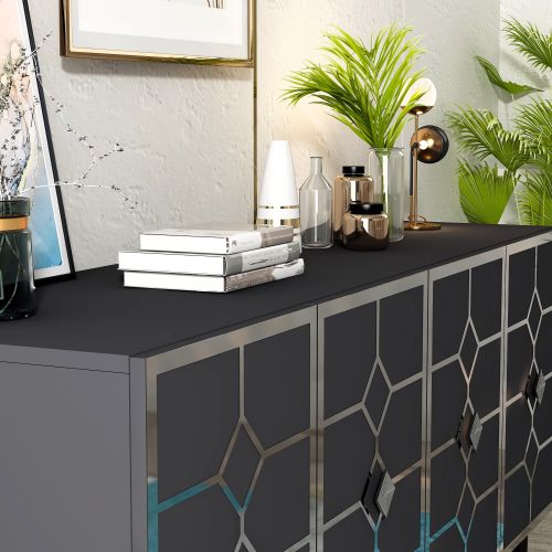 Cagla - Anthracite, Silver Anthracite
Silver Console slika 4