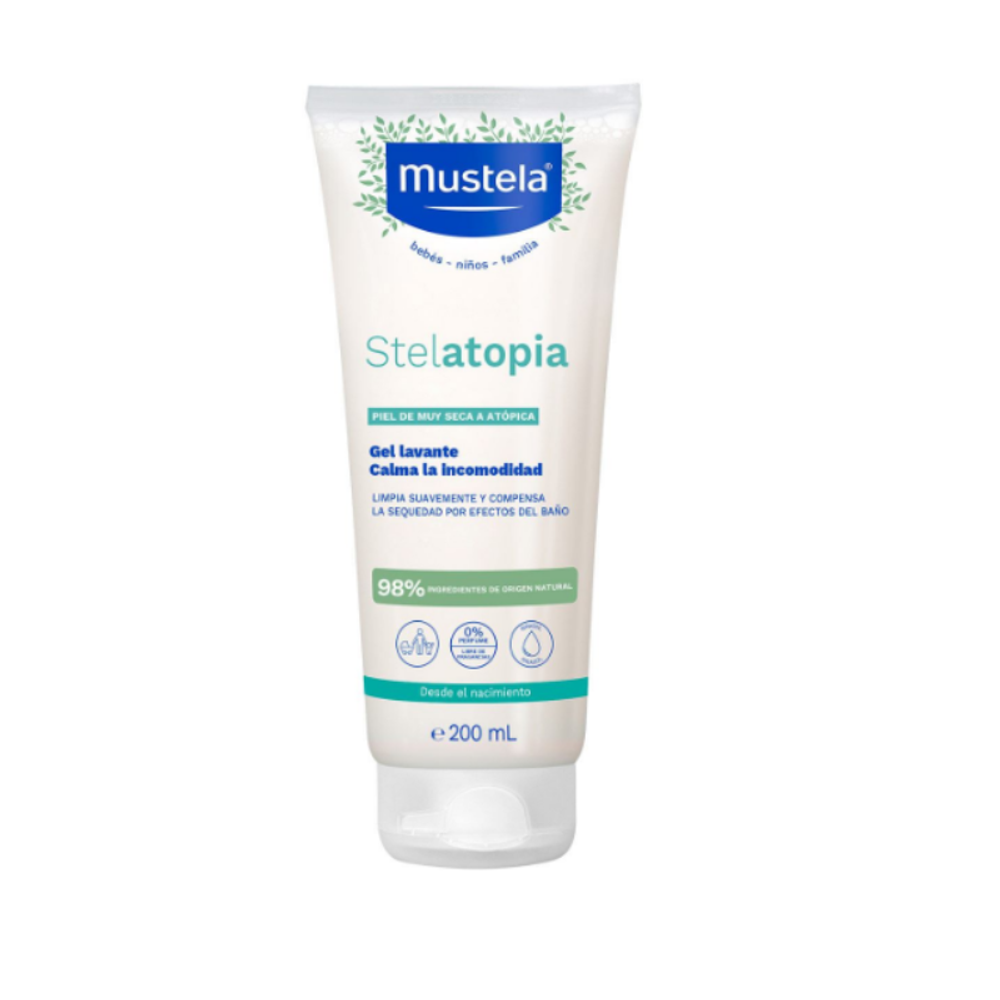 MUSTELA STELATOPIA GEL ZA TUŠIRANJE 200ML slika 1