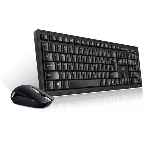 Genius KM-8200 tastatura+miš  wireless set, dual-color, crno-siva boja, slika 3