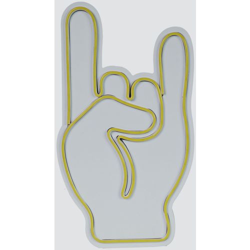 Wallity Ukrasna plastična LED rasvjeta, Rock N Roll Sign - Yellow slika 12