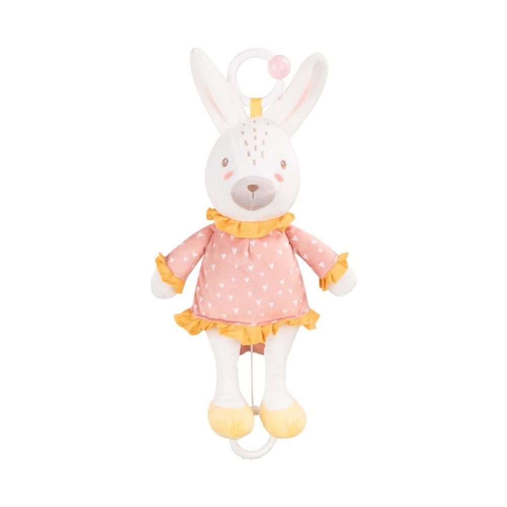 Kikka Boo Muzička igračka na potez Rabbits In Love slika 1