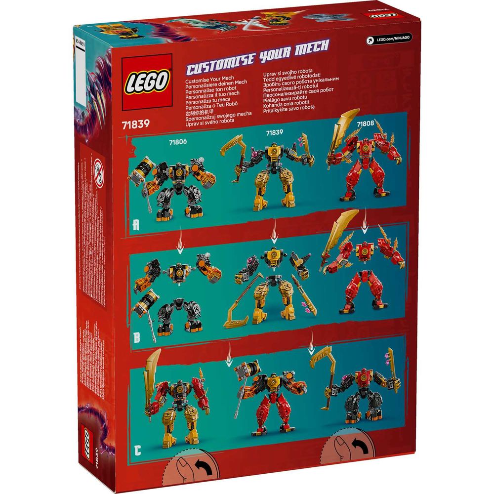 LEGO 71839 Arin's Spinjitzu Battle Mech slika 7