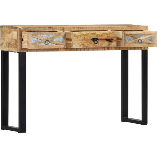 Konzolni stol od masivnog drva manga 110 x 30 x 76 cm slika 35