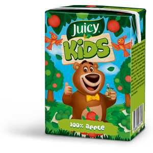 Juicy Kids 100% jabuka 0,2 l