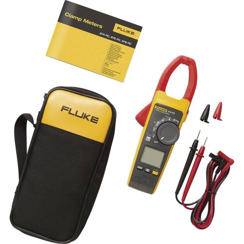 Fluke 374 FC ručni multimetar, strujne stezaljke  digitalni  CAT III 1000 V, CAT IV 600 V Zaslon (brojevi): 6000 slika 3