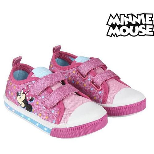 Ležerne Cipele s LED Svjetlima Minnie Mouse 73620 Roza slika 1