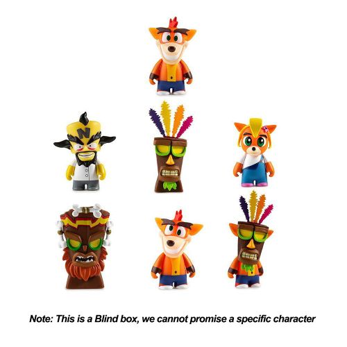 Kidrobot Figura Crash Bandicoot Mini Serija slika 2