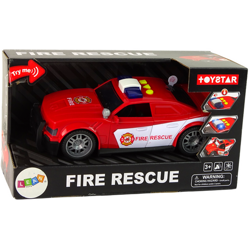 Auto vatrogasni 1:14 sa svjetlosnim i zvučnim efektima crveni slika 4