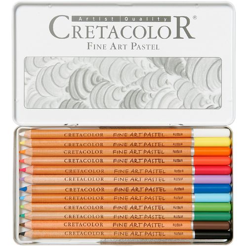 CRETACOLOR Umjetničke pastelne olovke 12 kom u metalnoj kutiji 470 12 slika 3