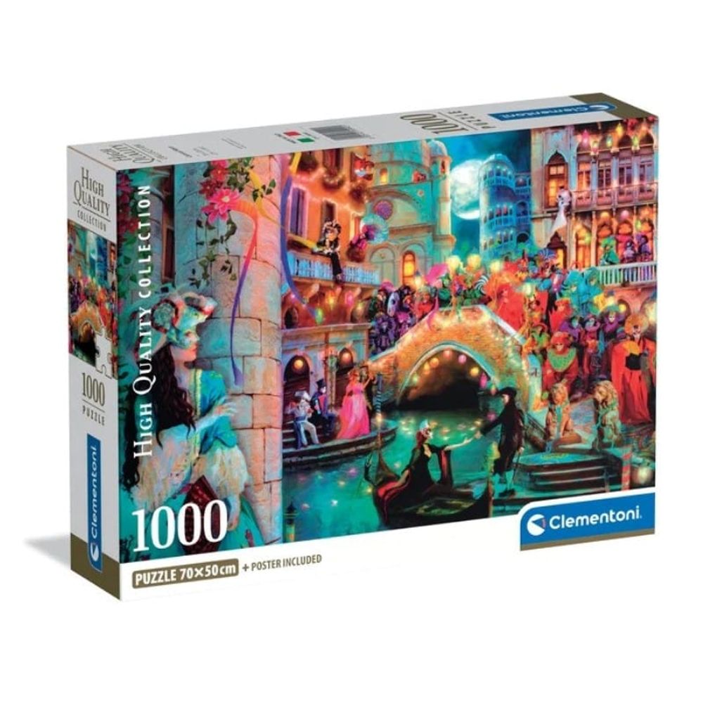 Clementoni CL39990 Puzzle 1000 KARNEVALSKI MJESEC, 1000kom slika 1