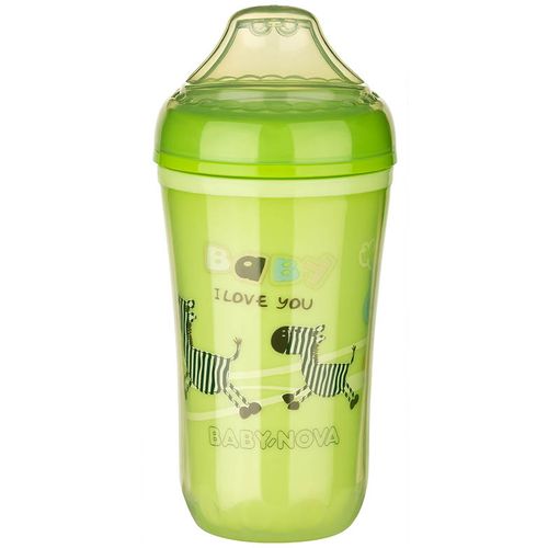 BABY NOVA Termo čaša 6m+ 250ml, Zelena slika 2