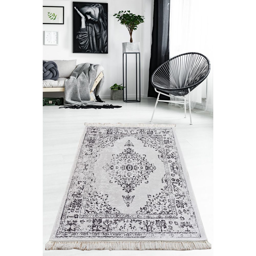 Višebojni Tepih 'Loris Grey Djt' (80 x 120 cm) slika 1