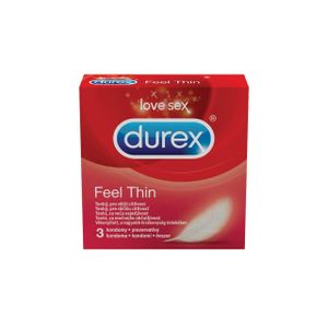 DUREX FEEL THIN A3 - Kondomi za Bolji Osjećaj