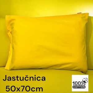 Viktorija Jastučnica Ranforce 50x70cm Žuta