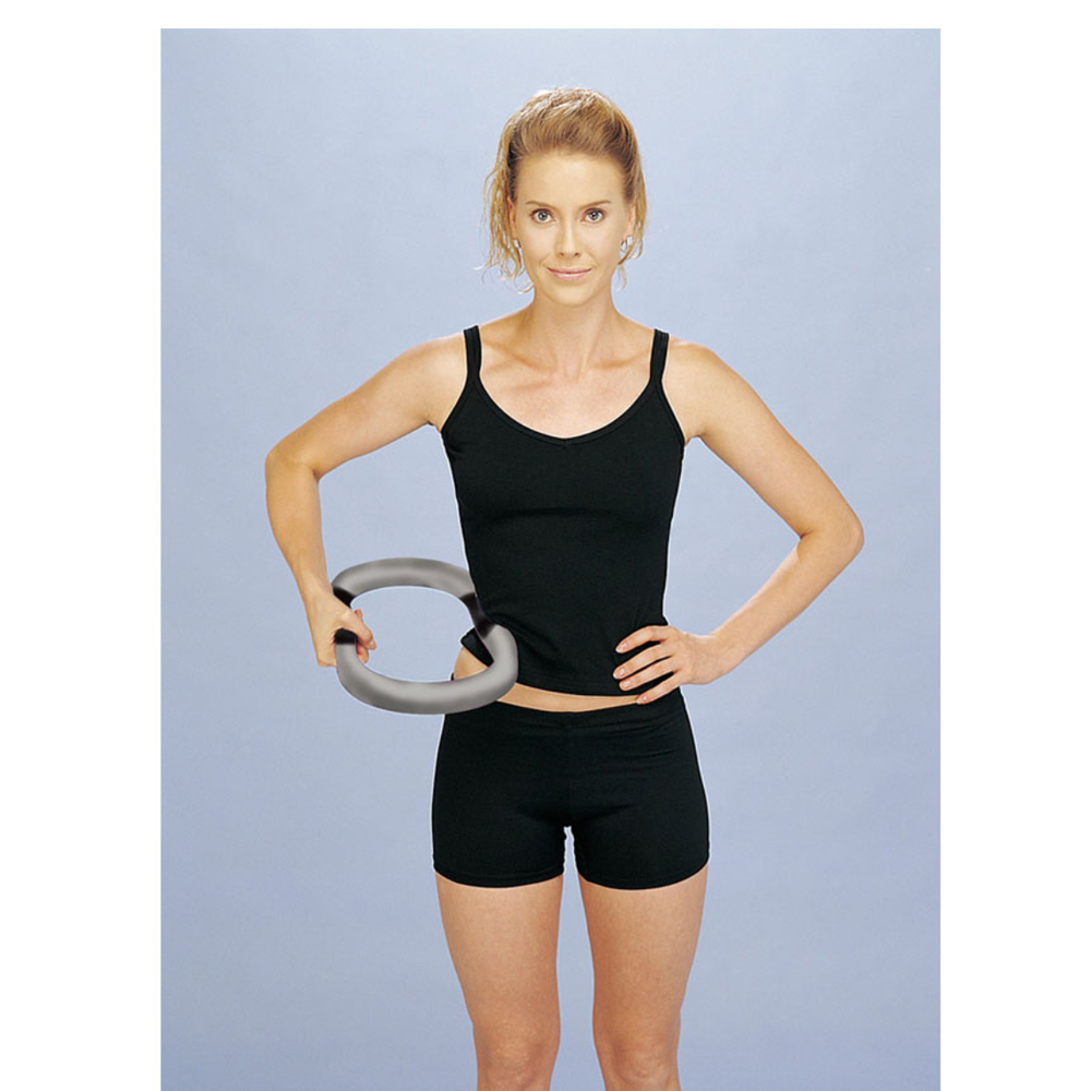 Body Sculpture Obruč za pilates BB-6320R-B, Crveni slika 3