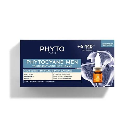 Phytocyane tretman protiv progresivnog ispadanja kose m 12x3,5ml slika 1