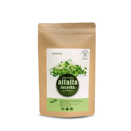 DTC Alfalfa (lucerka) u prahu, organska 1000g slika 1