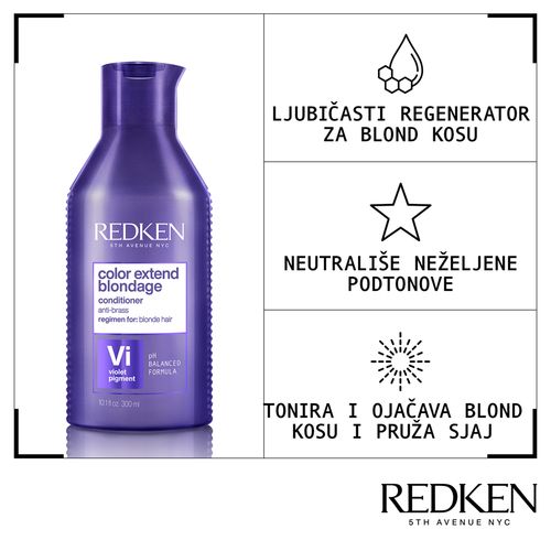 Redken Color Extend Blondage regenerator za kosu 300ml   slika 5