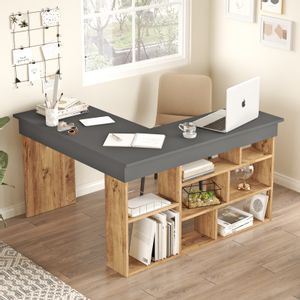 Hanah Home CT5 - AA Atlantic Pine
Black Study Desk