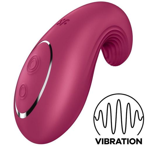 Satisfyer Dipping Delight Lay-on Vibrator - Crvena slika 1