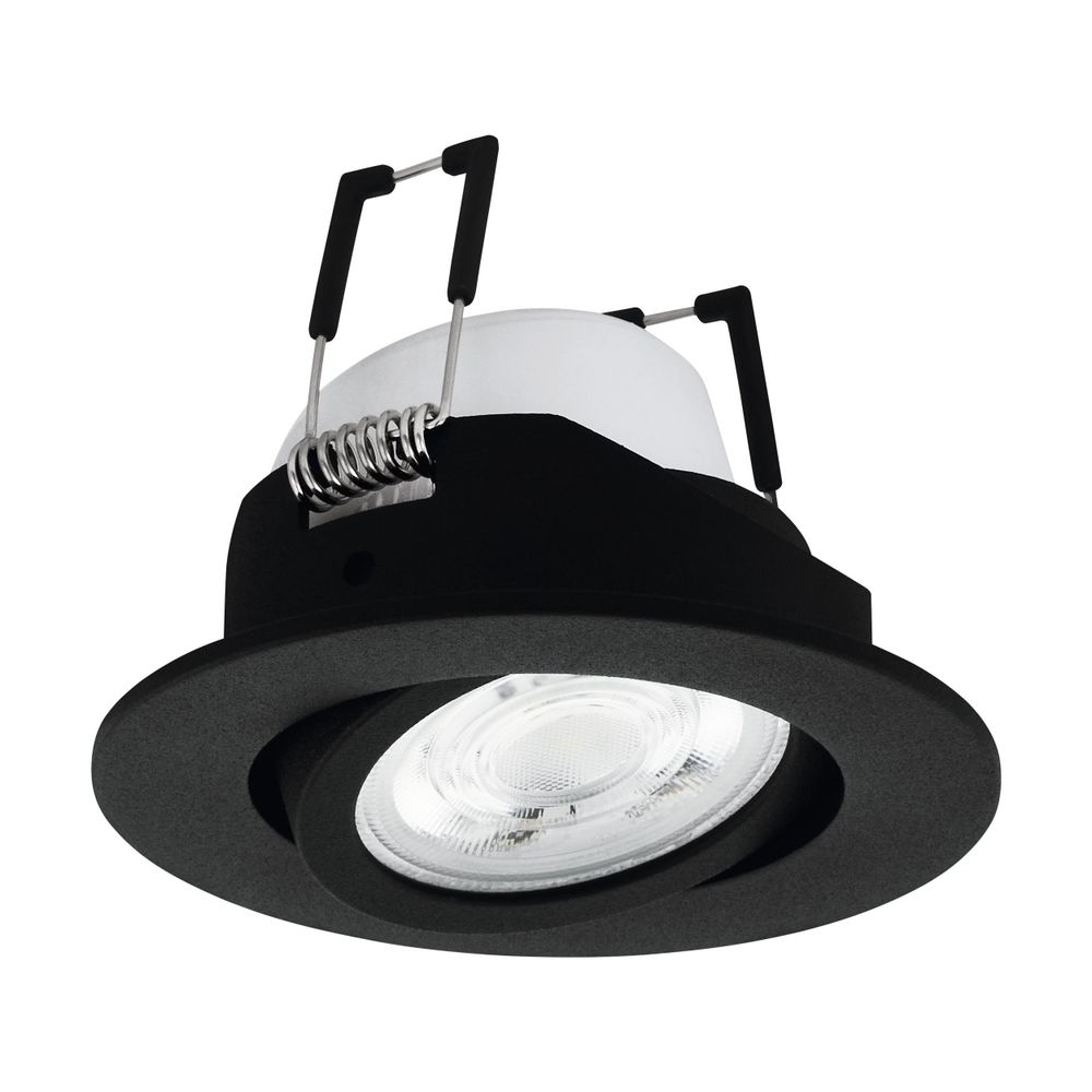 Eglo Ugradbena LED Spot Lampa 5W RGB-Bijela, Promjer 88mm, Crna "Saliceto-Z" slika 1