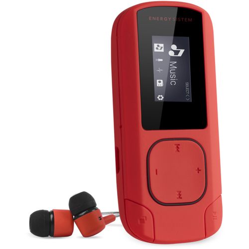 ENERGY SISTEM MP3 Clip Coral 8GB player crveni slika 6