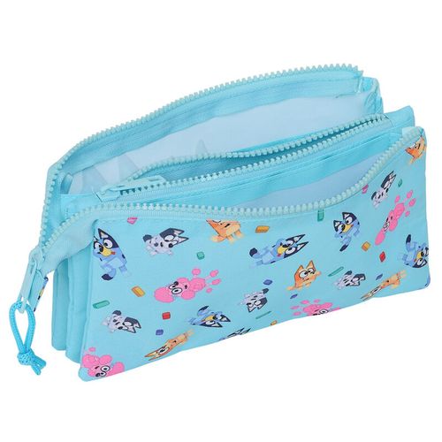 Bluey triple pencil case slika 3