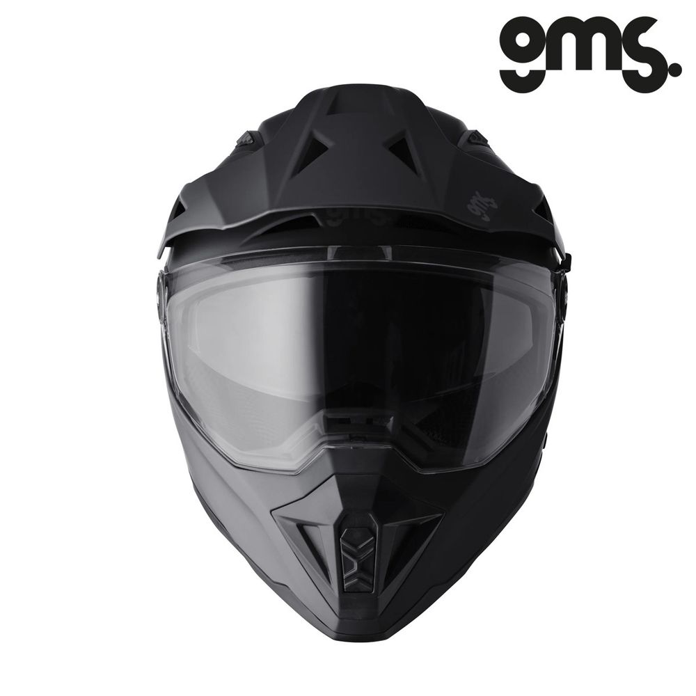 Zatvorena - full face kaciga GMS Adventus - Mat crna vel.2XL slika 2