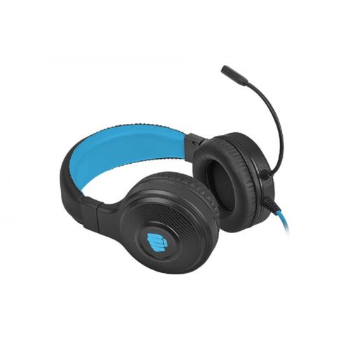 Natec NFU-1585 FURY WARHAWK, Gaming Headset with Volume Control, 3.5mm Stereo, LED Backlit (USB), Black/Blue slika 3