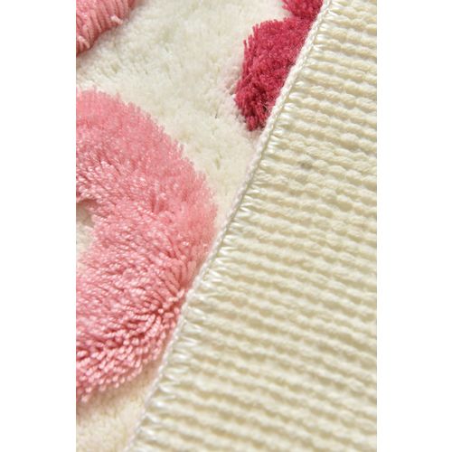 Look - Ecru Multicolor Acrylic Bathmat Set (2 Pieces) slika 3