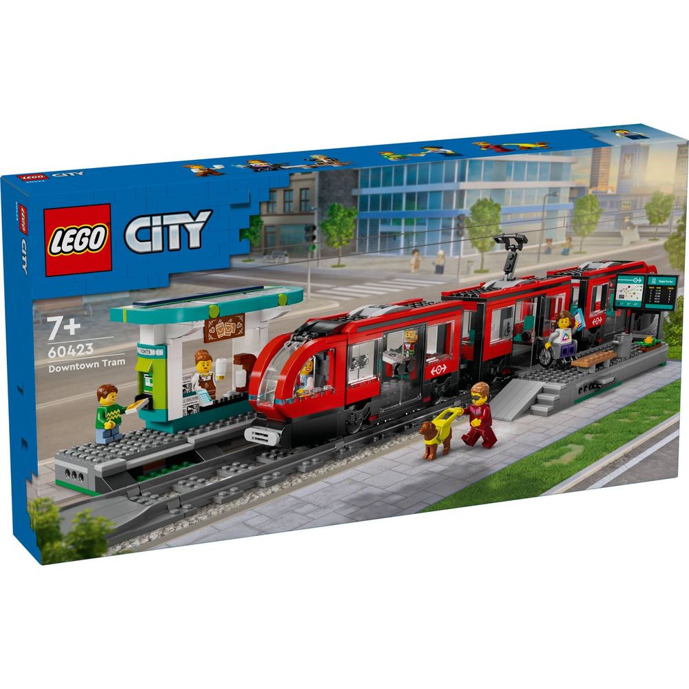 LEGO 60423 Tramvajska stanica u centru slika 1