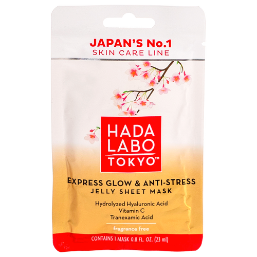 Hada Labo Tokyo maska za lice u maramici Express Glow & Anti Stress slika 1