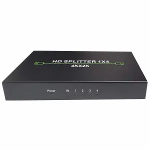 Xwave HDMI spliter 4Kx2K Activ,1-in 4-out