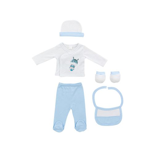 Interbaby Baby set Padobranac 5/1 Blue slika 2