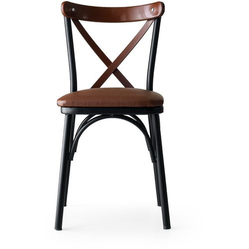 Ekol - 1332 V4 Brown Chair Set (4 Pieces) slika 2