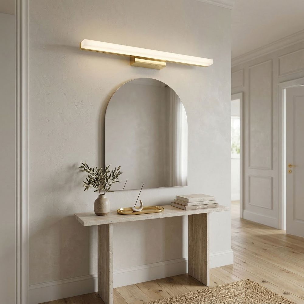 Zidni svijećnjak LED 60CM APP1849-1W GOLD slika 6