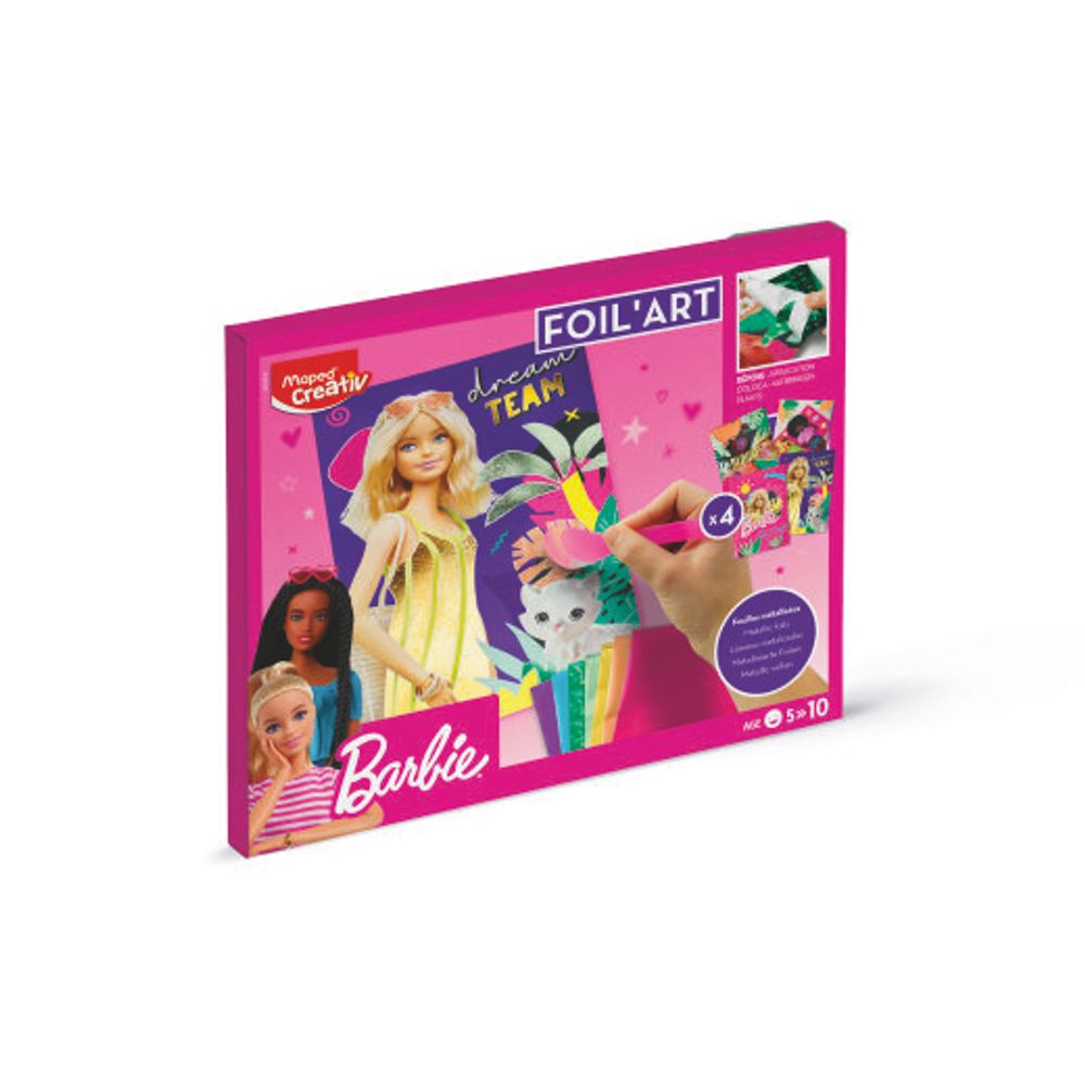 Maped creativ Foil art naljepnice Barbie slika 1