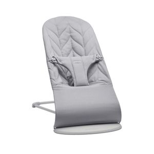 Babybjörn Ležaljka za bebu Bouncer Bliss Woven, Svijetlo siva