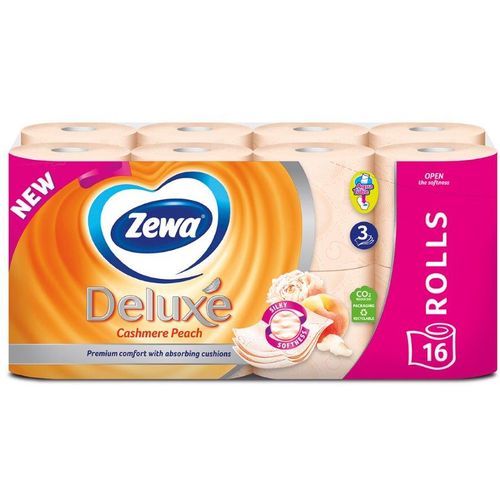 Zewa Toalet papir troslojni DELUXE  PEACH 16/1  slika 1